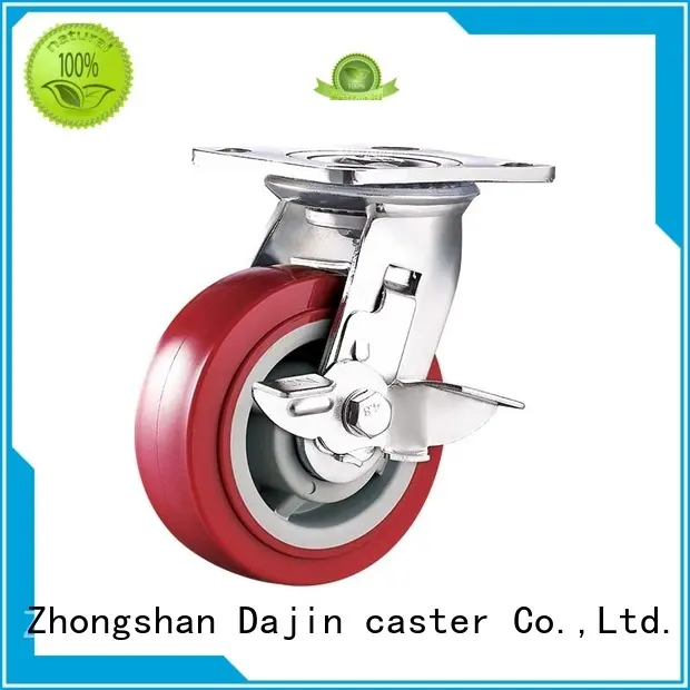 Dajin caster top brand heavy duty caster total for machine 1