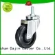 Dajin caster rigid anti static castors thread food service carts 1
