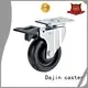 Dajin caster black anti static wheel wheel food service carts 1