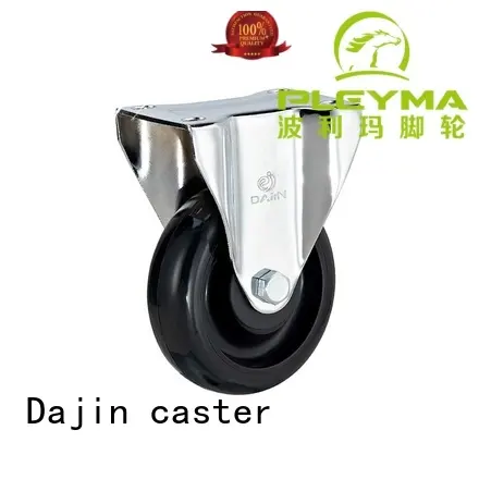 Dajin caster nonmarking esd wheels plate trolleys 1