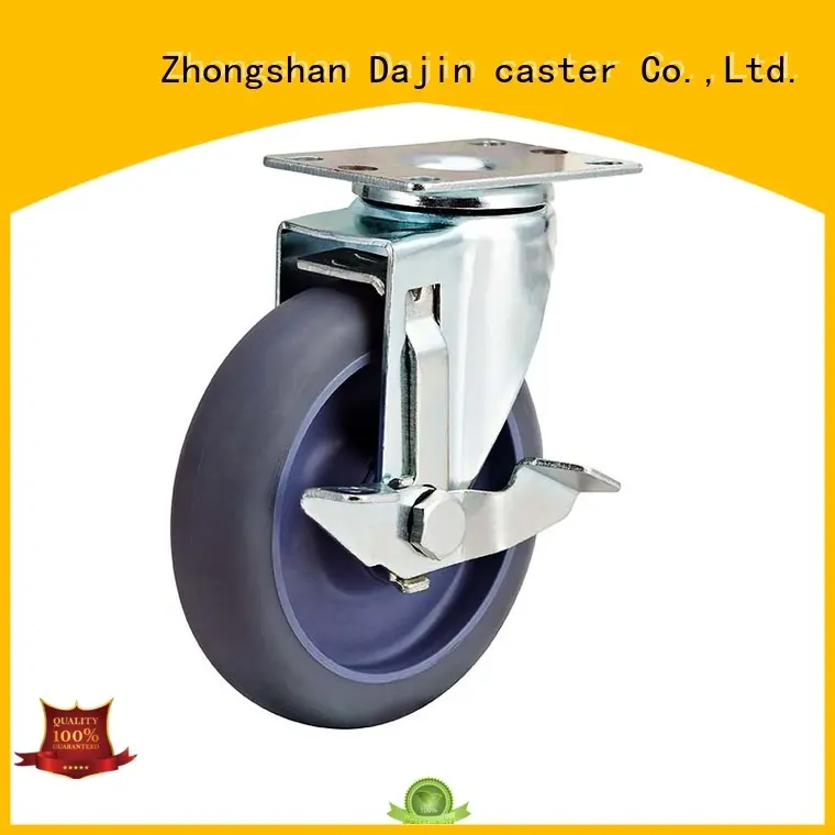 Dajin caster noiseless heavy trolley wheels functional for trolley 1