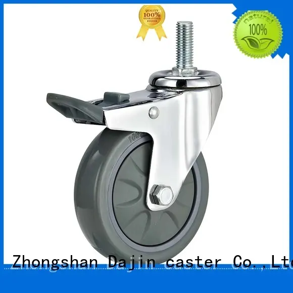 Dajin caster swivel furniture swivel casters non-marking for dollies 1