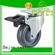 pp 2 swivel caster wheels pu light for dollies 1