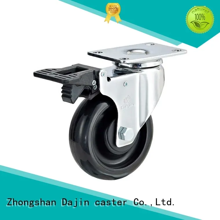 Dajin caster total anti static wheel thread food service carts 1