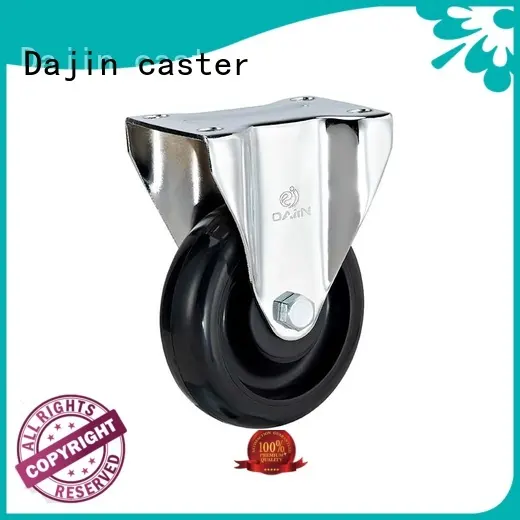 Dajin caster total esd casters chrome trolleys 1