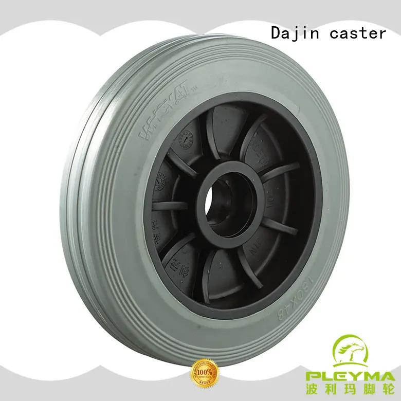 Dajin caster hot-sale heavy trolley wheels cheapest factory price for trolley 1