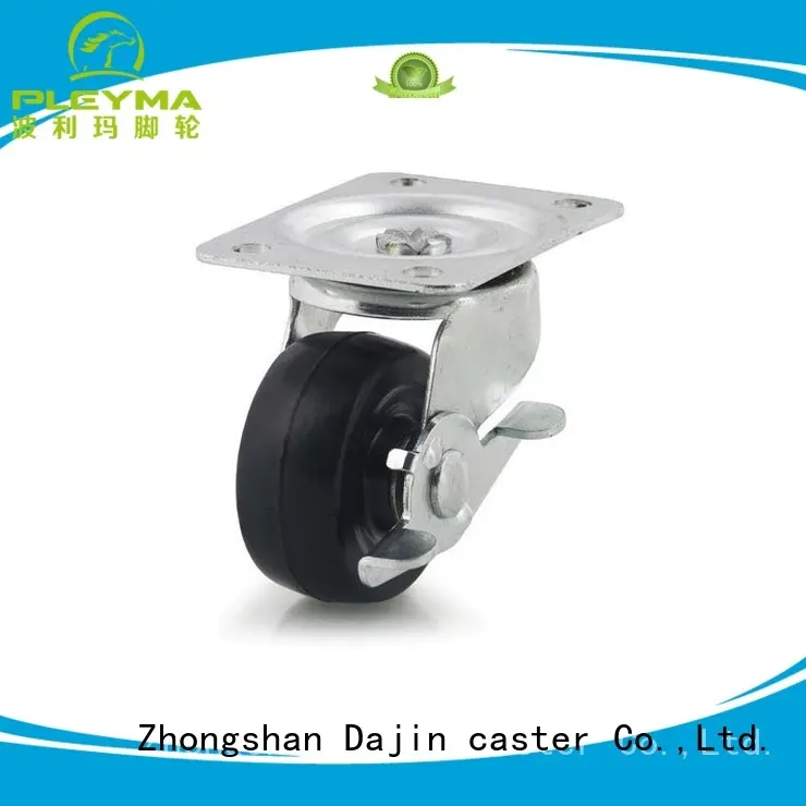 Dajin caster plastic light duty caster rubber for sale 1