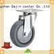 capacity medium duty caster wheels pu stem for trolleys 1