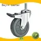 Dajin caster pu small swivel casters polyurethane for trolleys 1