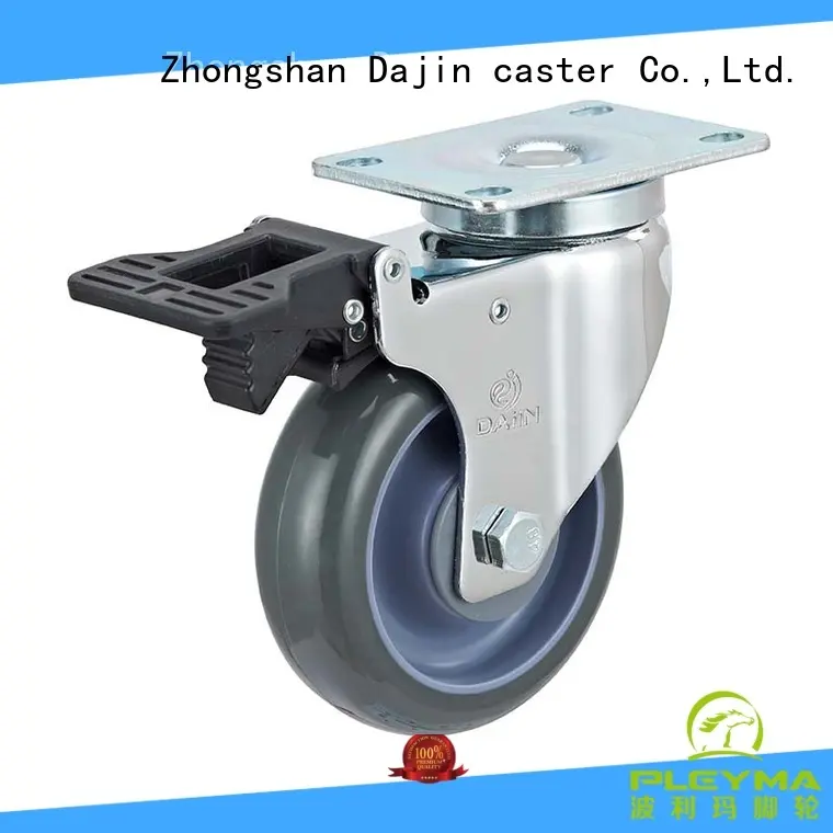economic stem caster wheels stem non-marking for trolleys 1