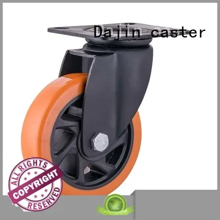 Dajin caster duty heavy duty trolley wheels swivel for airport 1