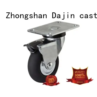 Dajin caster furniture furniture caster wheels adjustable for machine 1