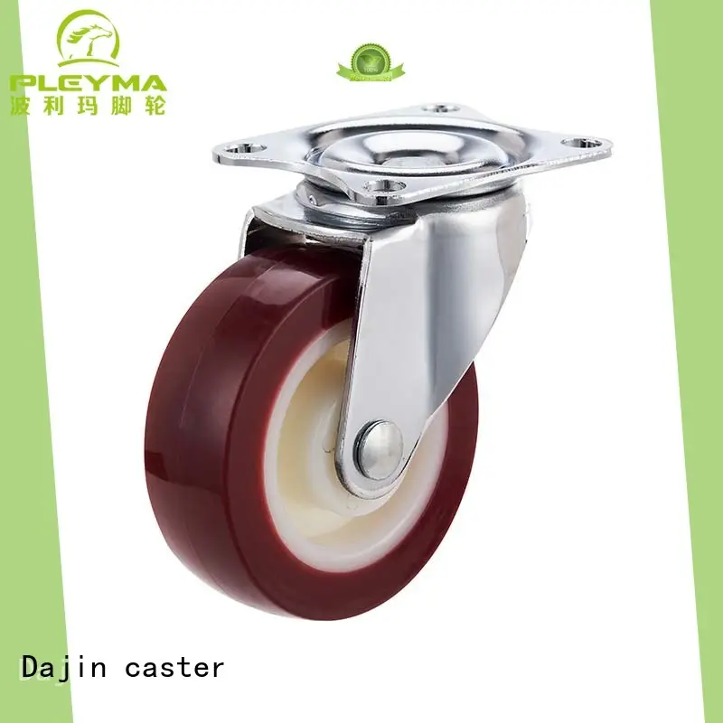 Dajin caster industrial desk chair casters plate for sale 1