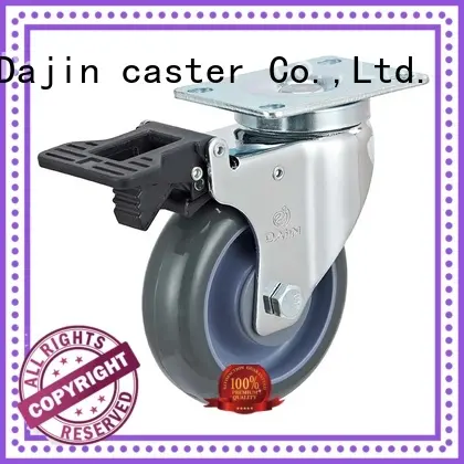 Dajin caster institutional small swivel caster wheels light for trolleys 1