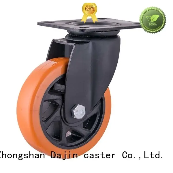 Dajin caster medium heavy duty trolley wheels hand for airport 1