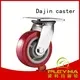 Dajin caster popular 5 inch heavy duty casters box metal brake 1