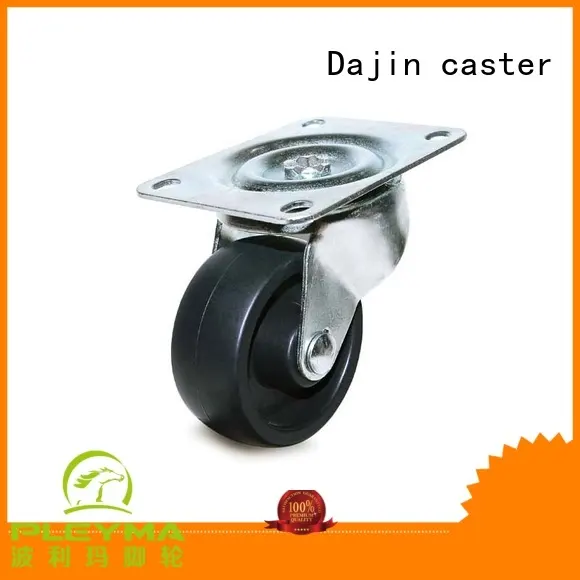 Dajin caster pp light duty caster wheels caster for wholesale 1