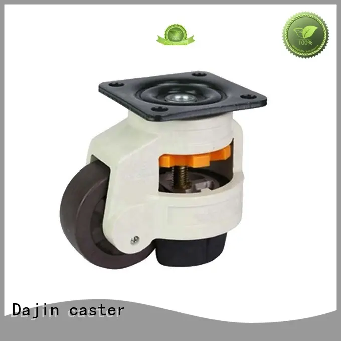 Dajin caster top brand leveling casters nylon medical equipment 1