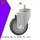 Dajin caster hot-sale rubber casters fork metal-brake 1