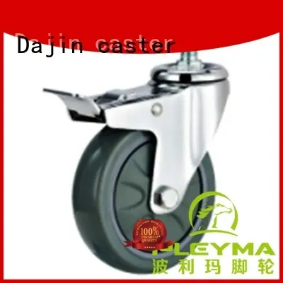 Dajin caster economic 3 inch swivel casters light for trolleys 1