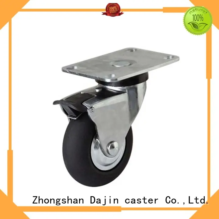 Dajin caster hielastic industrial casters furniture for auto 1