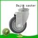 medium rubber casters highly-rated custom service plastic-brake 1