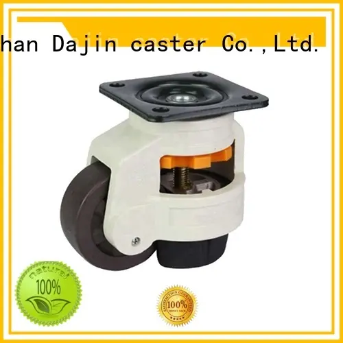Dajin caster light-height leveling casters wheel for equipment 1