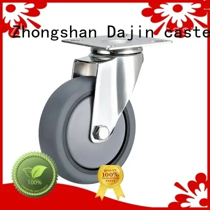 economic small swivel casters pp polyurethane for dollies 1