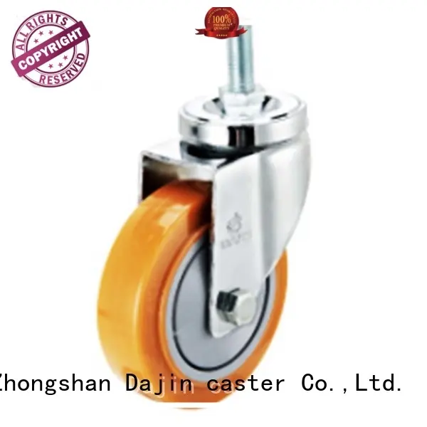 Dajin caster light duty 5 inch swivel caster with brake for dollies 1