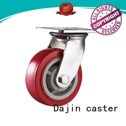 Dajin caster popular heavy duty gate wheel for machine 1