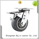 smooth-rolling 5 inch heavy duty casters universal box metal brake 1