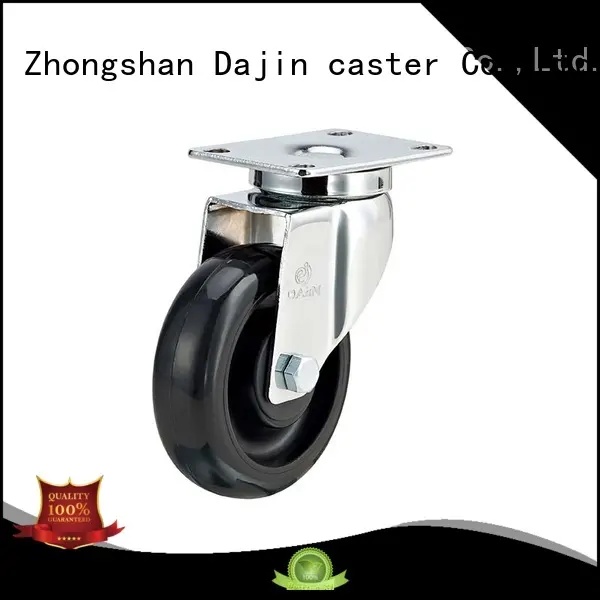 rigid anti static wheel plate stem trolleys 1