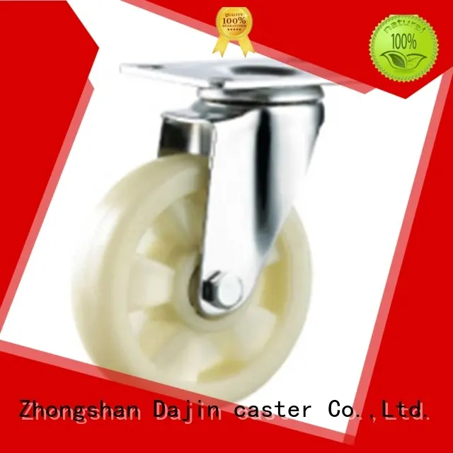 capacity medium duty caster wheels thread tpr for trolleys 1