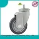 high-duty rubber casters highly-rated trolleys double ball 1