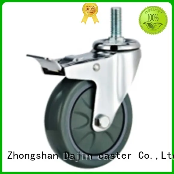 plastic furniture swivel casters mediumlight threaded for dollies 1