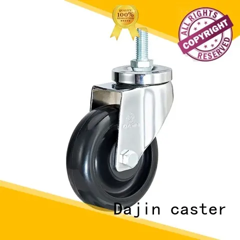 Dajin caster antistatic anti static wheel plated food service carts 1