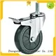 Dajin caster rigid 3 inch swivel casters non-marking for trolleys 1