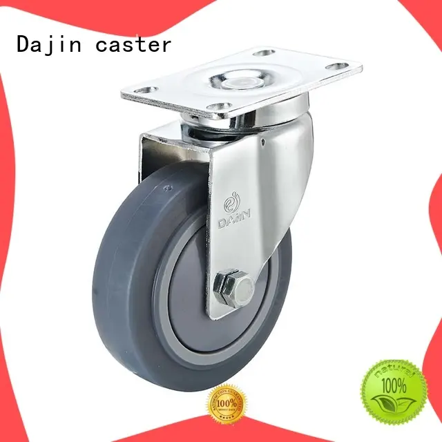 Dajin caster institutional 2 swivel caster wheels carts for trolleys 1