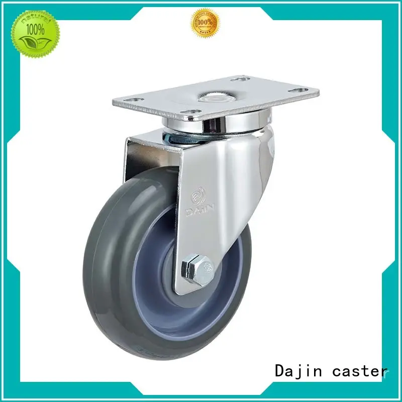 institutional 3 swivel caster plastic carts for trolleys 1