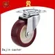 Dajin caster pu light duty caster brake for sale 1