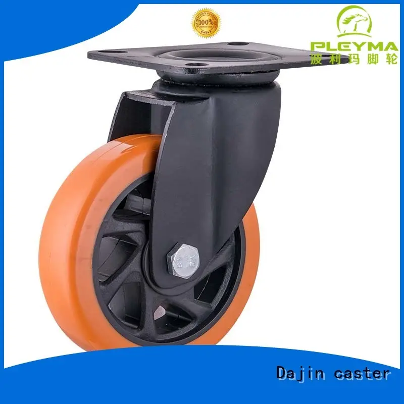 Dajin caster excellent heavy duty caster wheels truck bakery racks 1