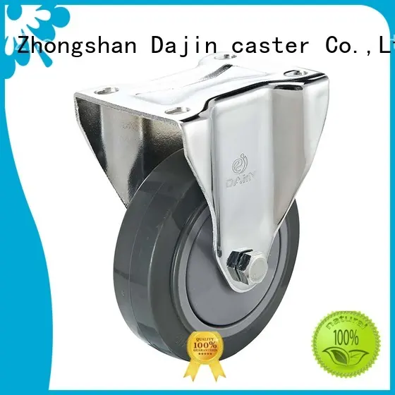 Dajin caster double small swivel caster wheels light for trolleys 1