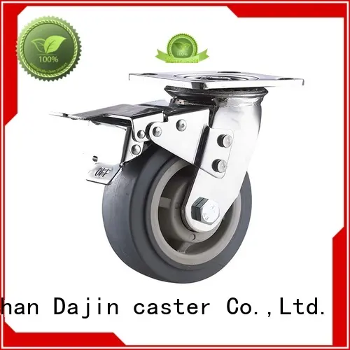Dajin caster smooth-rolling heavy duty caster side for machine 1