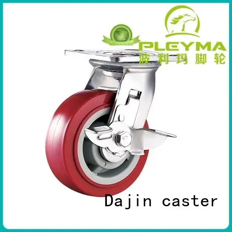 Dajin caster top brand heavy duty trolley wheels wheel for airport 1