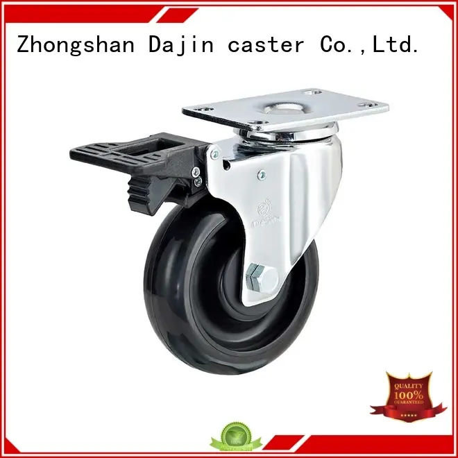 Dajin caster rigid esd wheels plated precision equipment 1