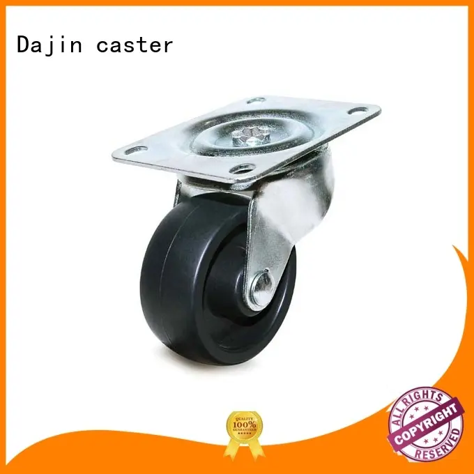 rigid light duty castors brake plate for sale 1