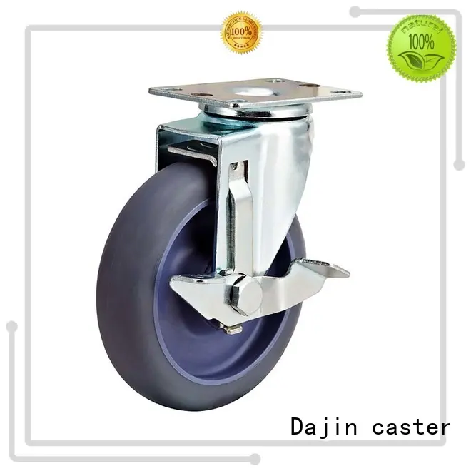 Dajin caster cart heavy trolley wheels cheapest factory price for trolley 1