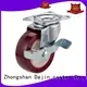 Dajin caster rigid pu caster wheel castor at discount 1