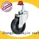 Dajin caster black anti-static caster chrome trolleys 1