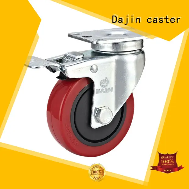 Dajin caster bearing 3 swivel caster threaded for trolleys 1